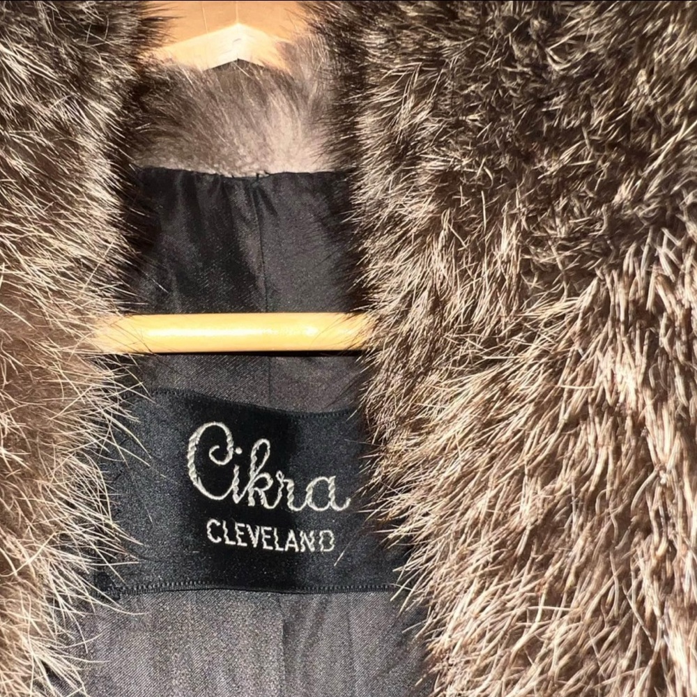 S-M size, REAL Vintage FUR jacket WITH POCKETS!! - Picture 5 of 7